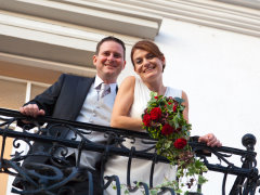 Kirchliche Trauung von Lucia und Georg in Hautzendorf